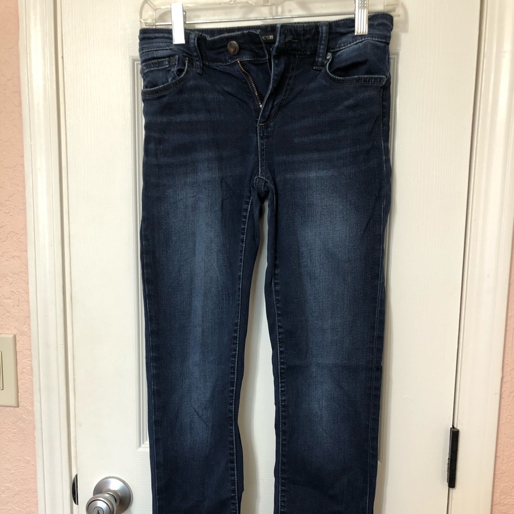 Navy blue jeans